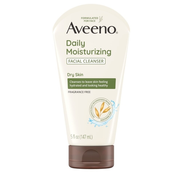 🔮3/$15 Aveeno Daily Moisturizing Facial Cleanser with Soothing Oat - Picture 4 of 8